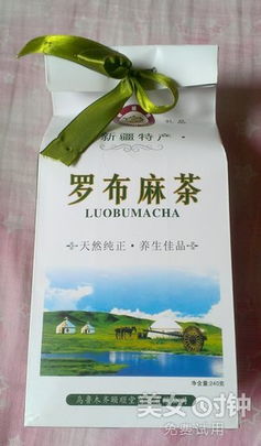 罗布麻茶正品新疆特产养生保健茶降压茶降三高茶叶袋泡茶240g 试用